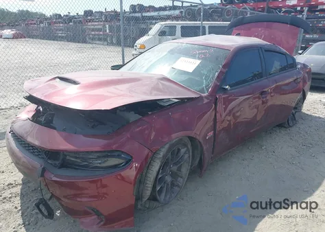 2023 Dodge Charger Scat Pack из США, поврежденный, VIN 2C3CDXGJ3PH672928